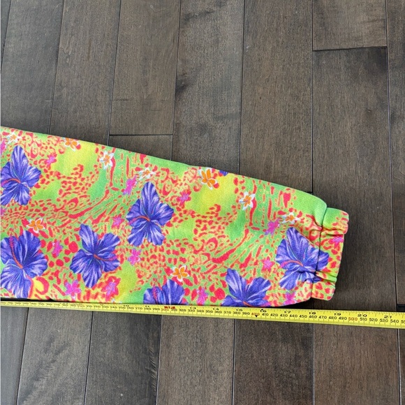 I.AM.GIA Vibrant Floral Sweatshirt - Green and Purple - Picture 2 of 6